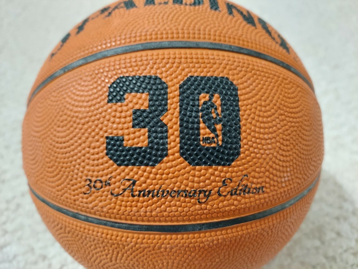 NBA Spalding 30th Anniversary Edition Basketball 1983-2013 Rare