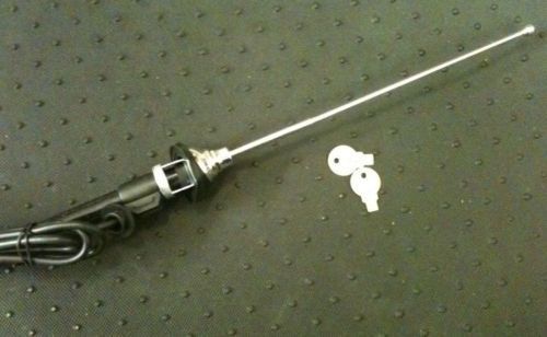 Nuevo Manual Recambio Cromo Ala Antena Para BMW Mini Ford Triumph - Imagen 1 de 1