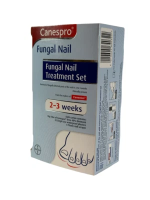 BAYER Canespro Fungal Nail Treatment Set - Ointment, Plasters & Nail Scraper