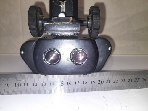 Binocular stereoscopic microscope NDL-3 USSR - Picture 7 of 10