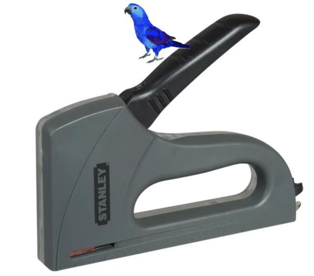 Stanley Light-Duty Staple Gun Tacker Stapler For 6mm 8mm 10mm Staples 0-TR40