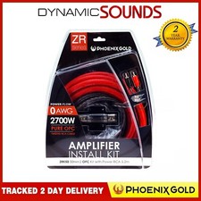 Phoenix Gold ZRK50 0AWG 2700W OFC Amplifier Wiring Kit