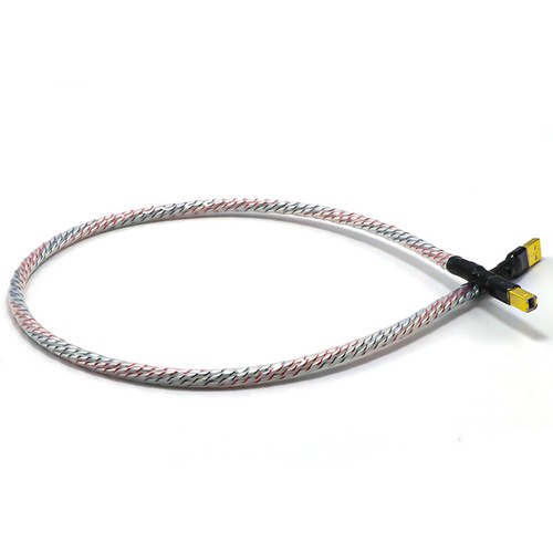 7N OCC Silver Plated HiFi Audio USB Cable Type A Type B - Bild 5 von 5