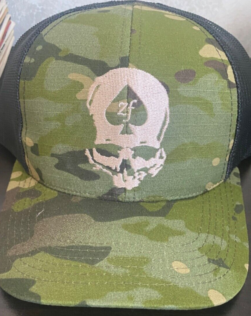 ZF Industries Skull Cap Half/Camo Strap Adjustable Car Parts 