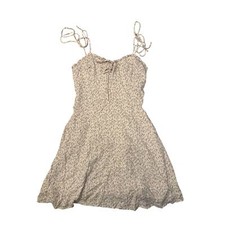 NWT Women S Urban Outfitters Dress Forum Sweetheart Tie-Shoulder Mini Dress Pink