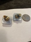 Vintage lucite clip on earrings  — photo 4