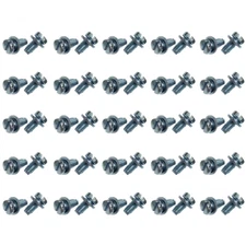 Fan Shroud Screws, 6X10Mm, Pack of 50 Screws for VW Beetle Super Beetle Karmann 