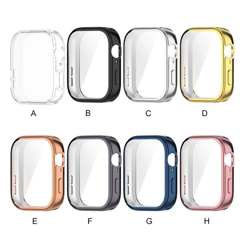 TPU Case Soft Full Bumper Screen Protective Case for Huawei Watch Fit 3 (Silver) - Zdjęcie 4 z 10