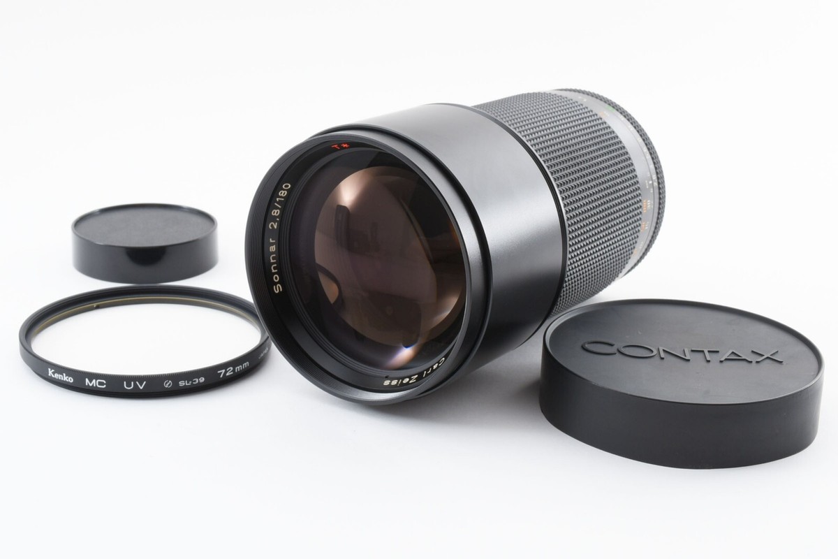Top MINT] Contax Carl Zeiss Sonnar T* 180mm F2.8 MMJ Lens
