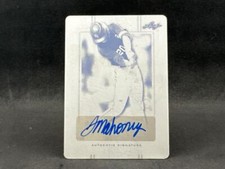 2019 LEAF PERFECT GAME SHOWCASE JACK MAHONEY BLACK PRINTING PLATE AUTO 1/1