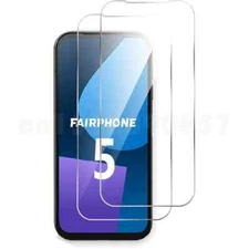 2PCS Tempered Glass Film Cover Screen Protector For Fairphone 5 Fairphone5