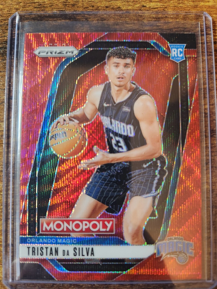 2024-25 Prizm Monopoly Tristan Da Silva Red Wave Prizm Rookie RC