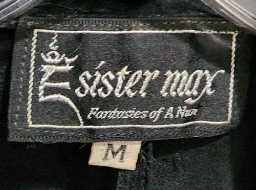 Vintage 80er Sister Max Damen Cardigan Jacke vorne offen schwarz Pailletten Perlen Seide M - Bild 7 von 13