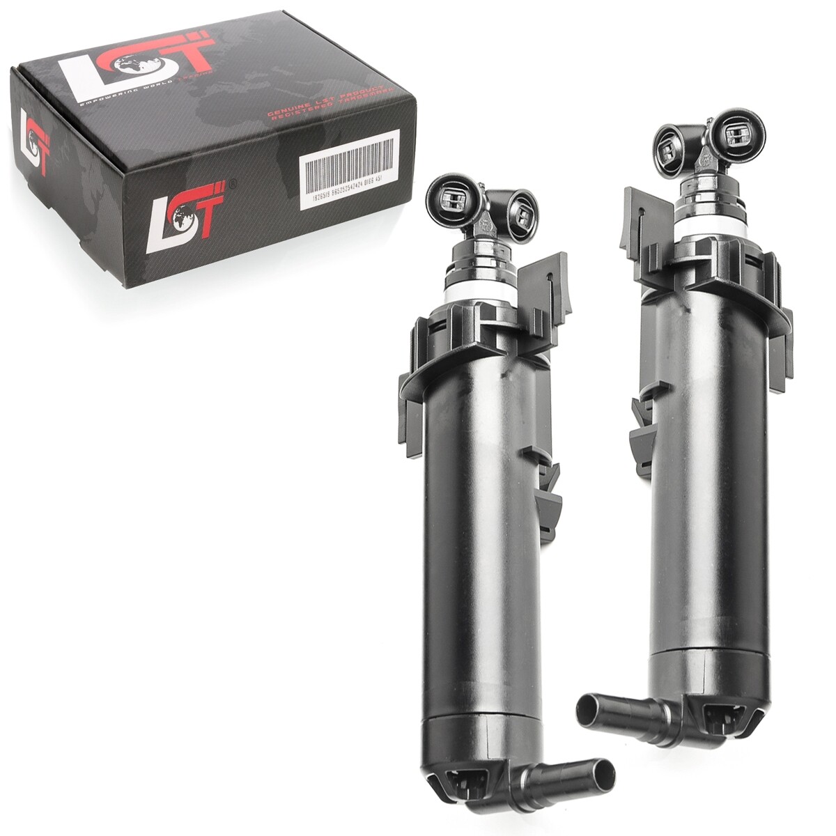 2x Headlight Cleaning Telescopic Nozzle Left Right for Audi A5 8T Sportback 10-