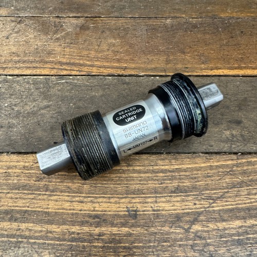 Pédalier Shimano BB-UN71 Deore XT – Carré Conique – 107 Mm – 68 Mm – Filetage Anglais – Occasion