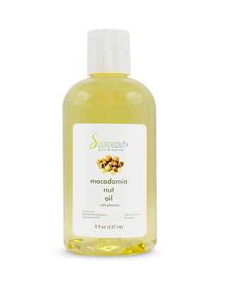 Macadamia Nut Oil Cold Pressed 100% Pure & Natural by Soapeauty Various Sizes