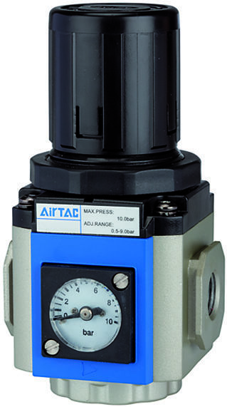 "Druckluft Druckregler Druckminderer Druck Regler Mit Manometer Anschl. G1\""-image