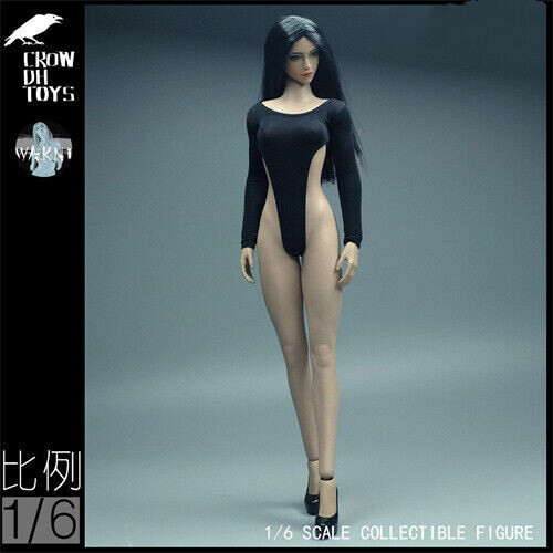 CROW DH TOYS 1/6 elastischer Overall Body Kleidung passt 12 Zoll PH TBL weibliche Figur - Bild 6 von 7
