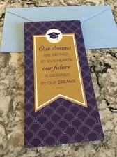 Graduation Congratulations Money/Gift Card Hallmark Heartline Greeting Card