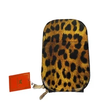 Monarque Leopard Print Crossbody Bag Wallet