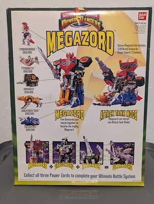 Vintage 1993 Bandai Mighty Morphin Power Rangers Deluxe Set