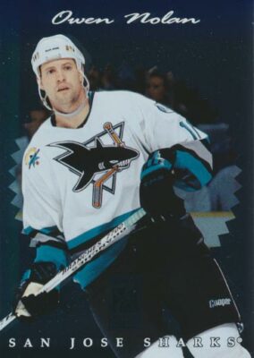 1996-97 Donruss Elite #14 OWEN NOLAN - San Jose Sharks