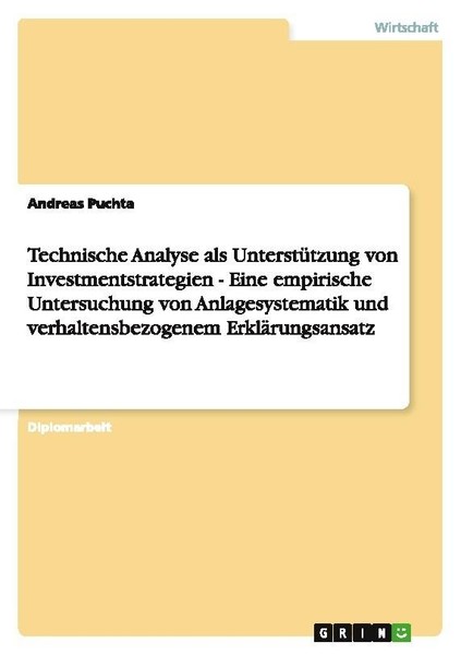 Technische Analyse Als UnterstüTzung Von Investmentstrategien - Eine Empirische-image