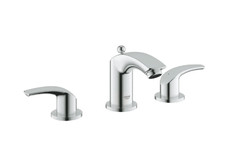 Grohe Eurosmart 2029400A 8 cali Szeroki 2 uchwyty Rozmiar S Bateria łazienkowa 1,2 GPM