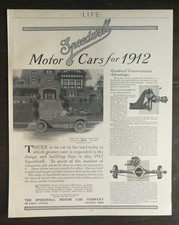 Speedwell Motor Car Company Cars For 1912 Vintage Magazine Print Advertisement Speedwell Motor Car Company Cars For 1912 Vintage Magazine Print Advertisement