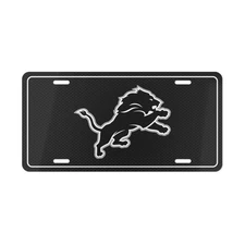 Detroit Lions License Plate Auto Car Tag Metal Aluminum (Vanity Plate)