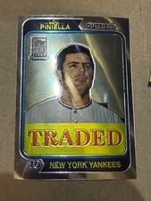 2001 Topps Chrome Traded Rookie Reprint #108 1974 Lou Piniella Yankees