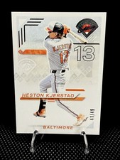 2025 Panini Prospect Edition Heston Kjerstad #58 Pink Holo Prizm /49 Orioles