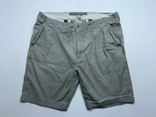 Relwen Flyweight Flex Shorts Mens Size 36 Khaki 8.5" Inseam Huckberry Cotton