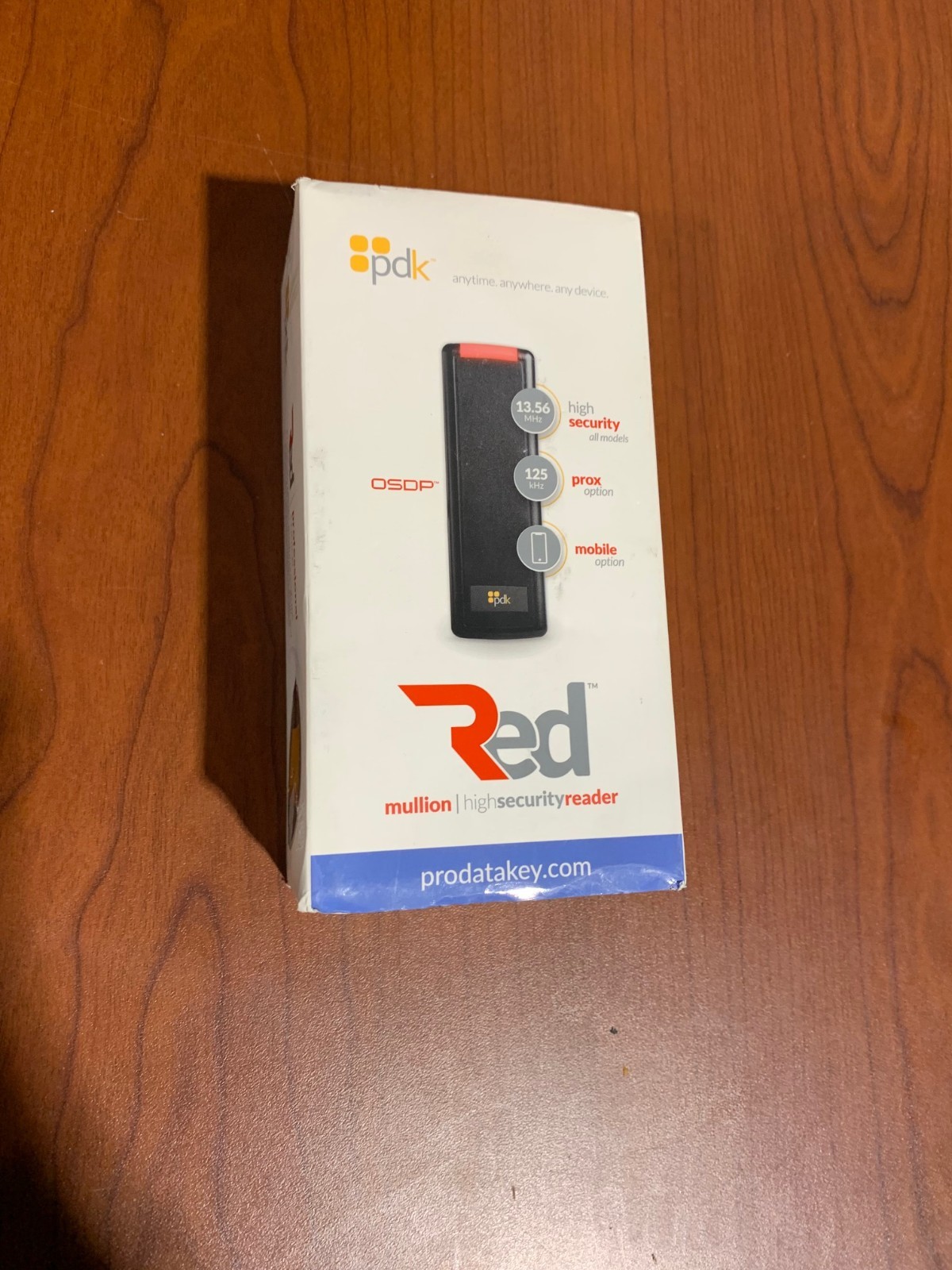 PDK Red RMP Mullion Wireless RFID Reader High Security