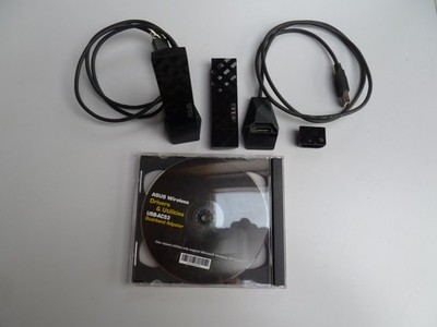 2x ASUS USB AC53 Gigabit Wlan Sticks mit Ständer und Software