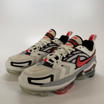 Nike Air VaporMax Evo Infrared White Grey Black Mens CZ1924-100 Size 8.5