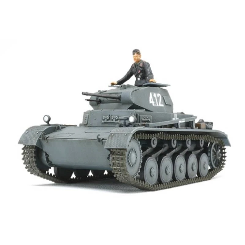TAMIYA 32570 Panzer II 1/48: Riproduzione Preciso Esecuzioni A/B/C, Legenda F - Immagine 3 di 4