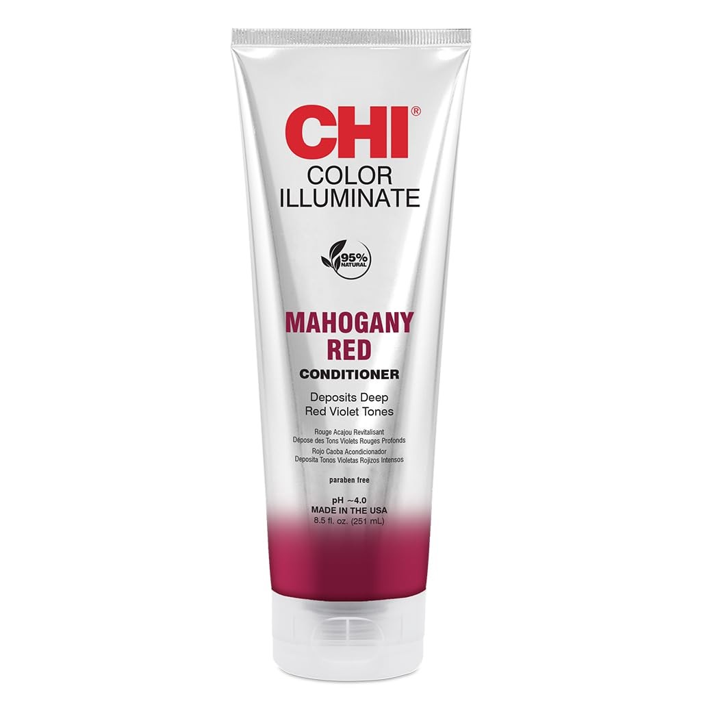 Treated Hair Care - Chi Illuminate Conditioner Mahogany Red 8.5oz