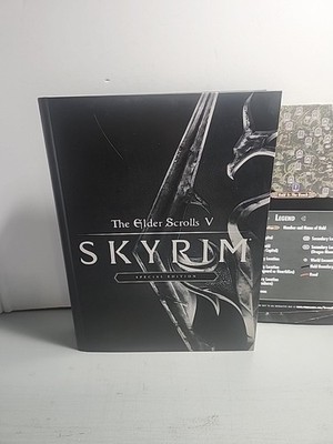 Skyrim Special Edition Prima Collector's Guide The Elder Scrolls HC 2016 w/ Map