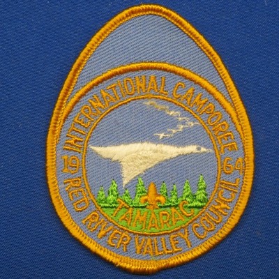 Boy Scout 1964 Red River Valley Council International Camporee Patch 2510B2