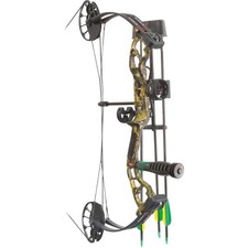 Pse Archery Camo 16"-26.5"/40 Mini Burner Youth Bow Set - 1818LCY2540