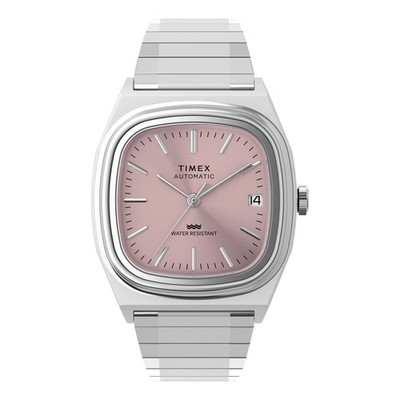 Timex 1983 E-Line Reissue Pink Automatic Watch TW2Y66800