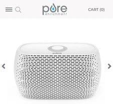 Pure Enrichment PureZone Breeze Tabletop 2-in-1 Air Purifier 