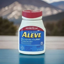 Aleve Tablets Easy Open Arthritis Tablet 200 Count Expires 04/2028+ Sealed New!