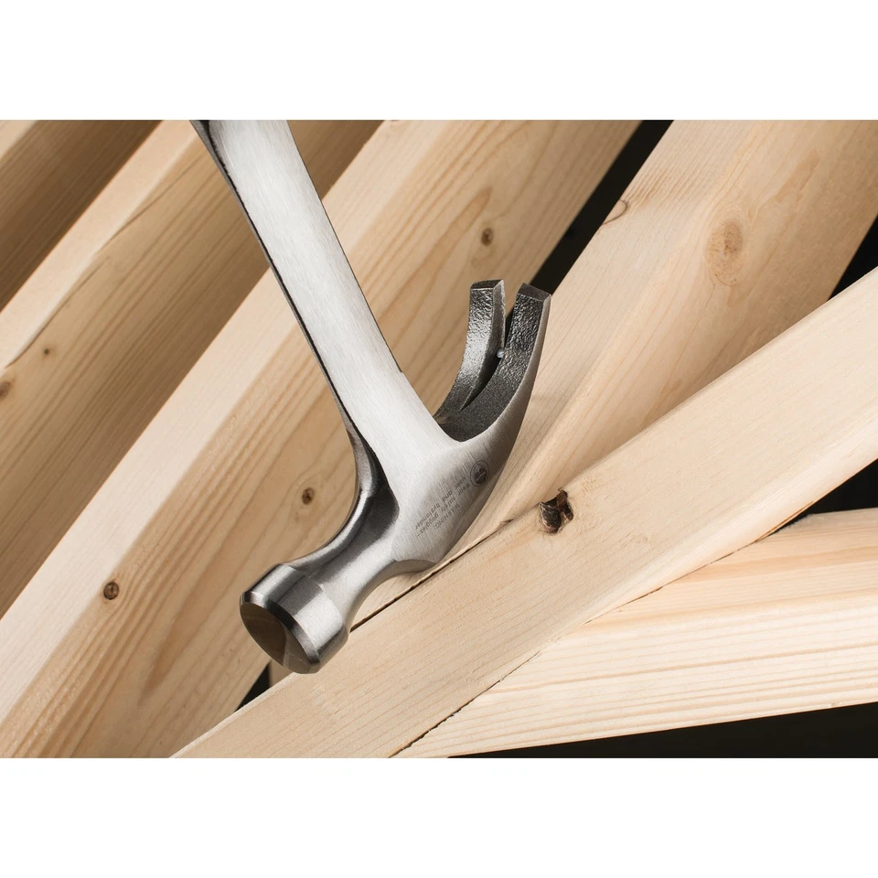 Martillo de garra forjado sólido Draper Expert 560 g 20 oz PP/TPR para antivibración 21284 Foto 3 de 4