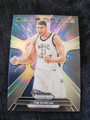 2024 Panini Prizm Draft Picks - Deep Space Tim Duncan #24 Silver Prizm