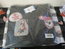 The Nightmare Before Christmas Women's Character Full-Zip Hoodie Large Black