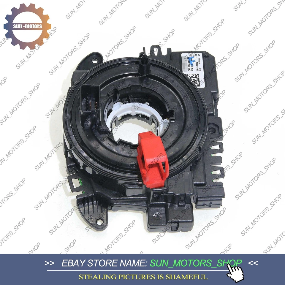 For PASSAT Caddy Jetta Original VW Clock Spring Seat Steering Module 5K0953569BF Foto 2 de 4