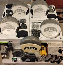 Lot Of (5) iRobot Roomba Discovery 4210 Vacuums + Accessories