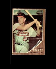 1962 Topps 165 Jackie Brandt VG #D1,519215